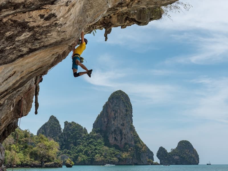 Technical climbing